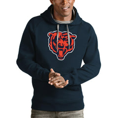 Chicago Bears Antigua Victory Pullover Hoodie