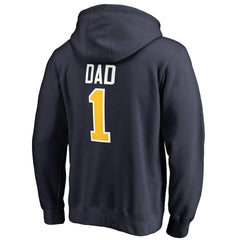 Denver Nuggets #1 Dad Pullover Hoodie sale On Sale