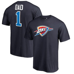 Oklahoma City Thunder #1 Dad T-Shirt On Sale