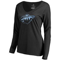 Minnesota Wild Women's Pond Hockey Long Sleeve T-Shirt Discount