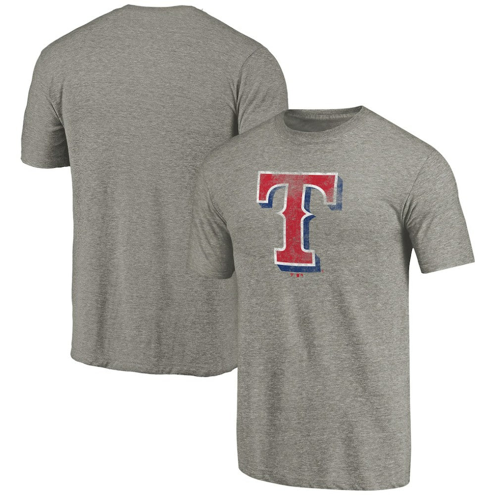 Texas Rangers Distressed Team Tri-Blend T-Shirt | MLB Online