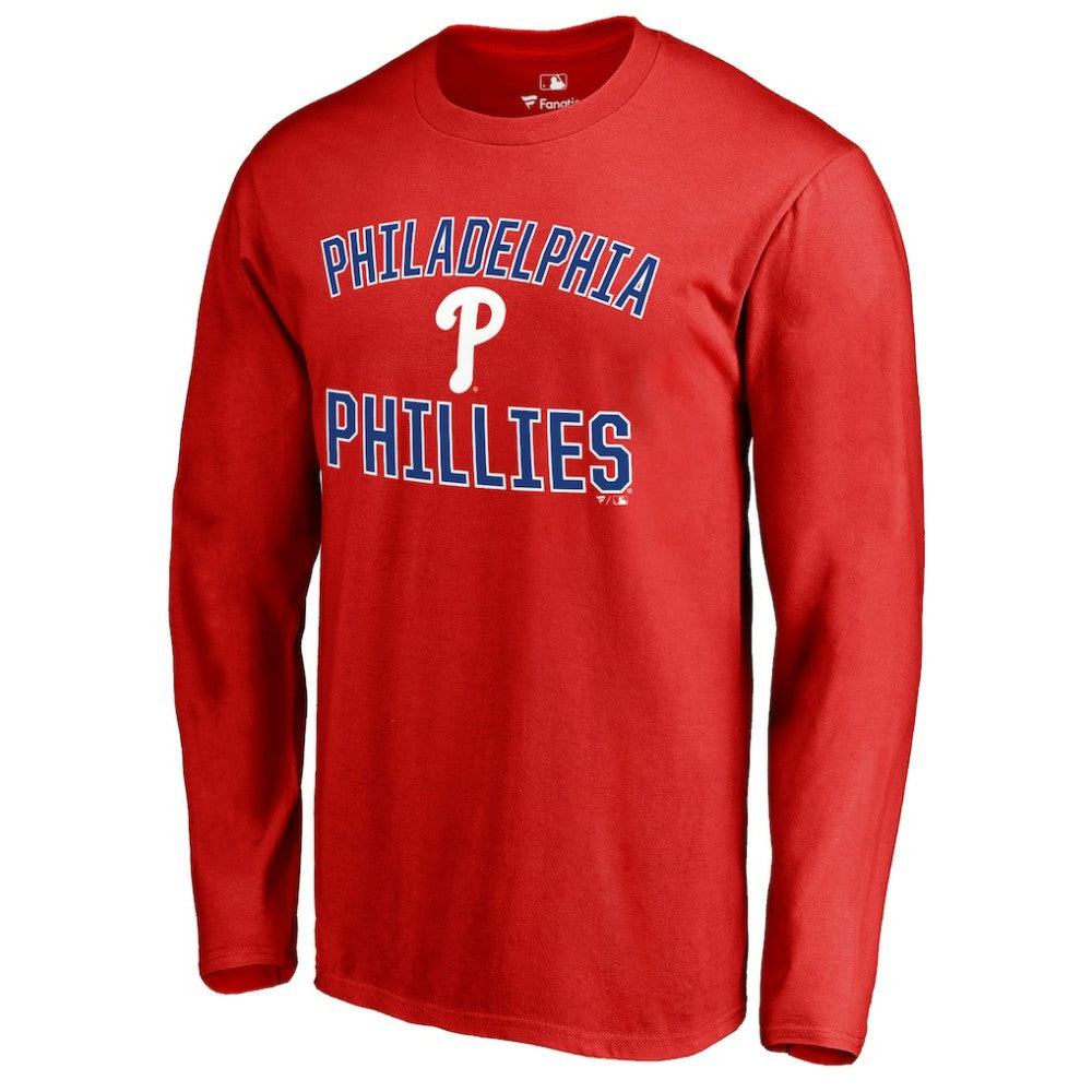 Philadelphia Phillies Victory Arch Long Sleeve T-Shirt | MLB New