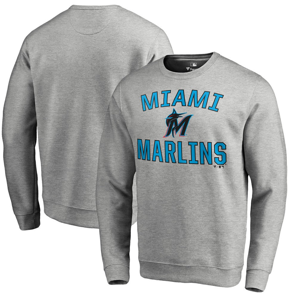 Miami Marlins Victory Arch Pullover Sweatshirt | MLB Discount