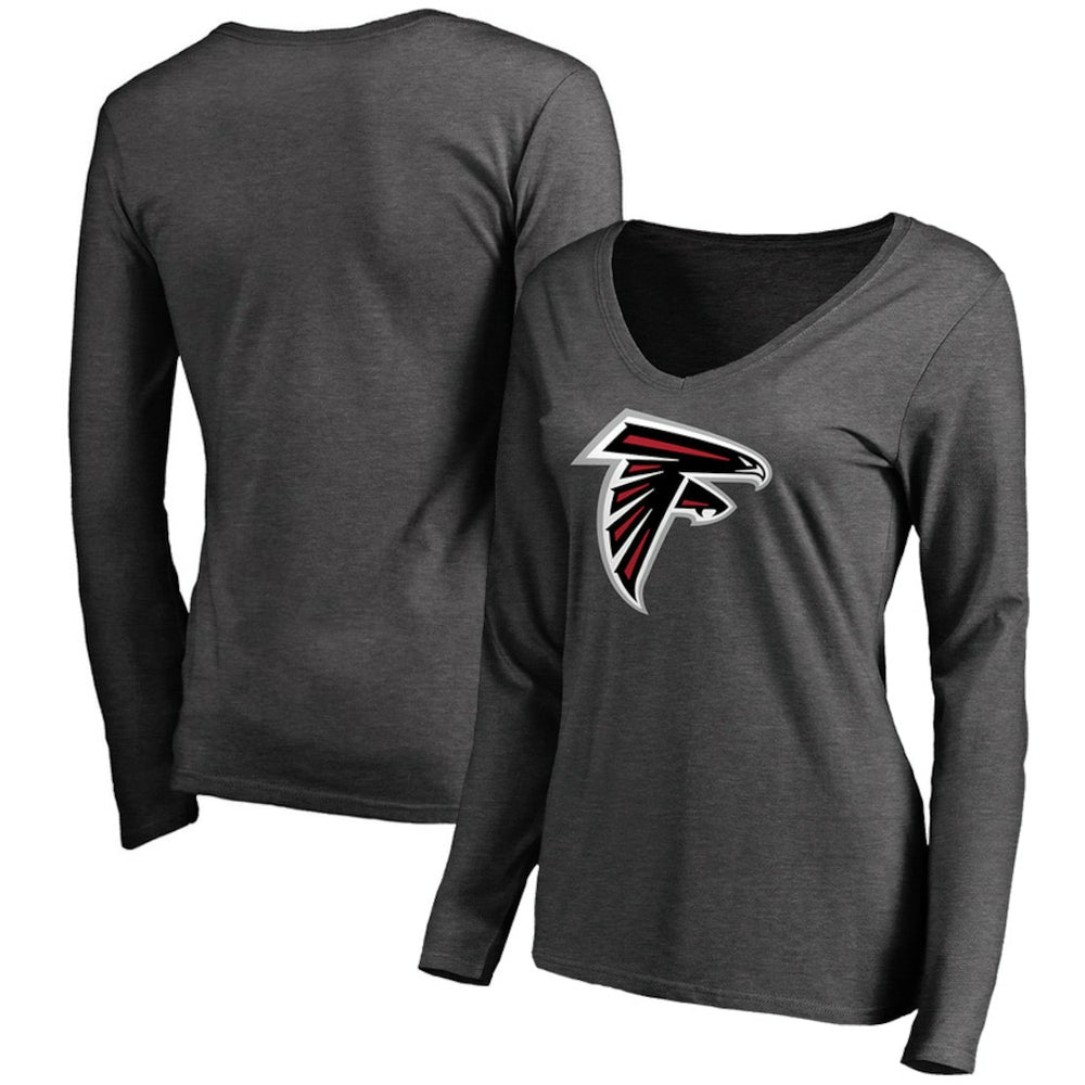 Atlanta Falcons Women's Team Logo Long Sleeve T-Shirt
