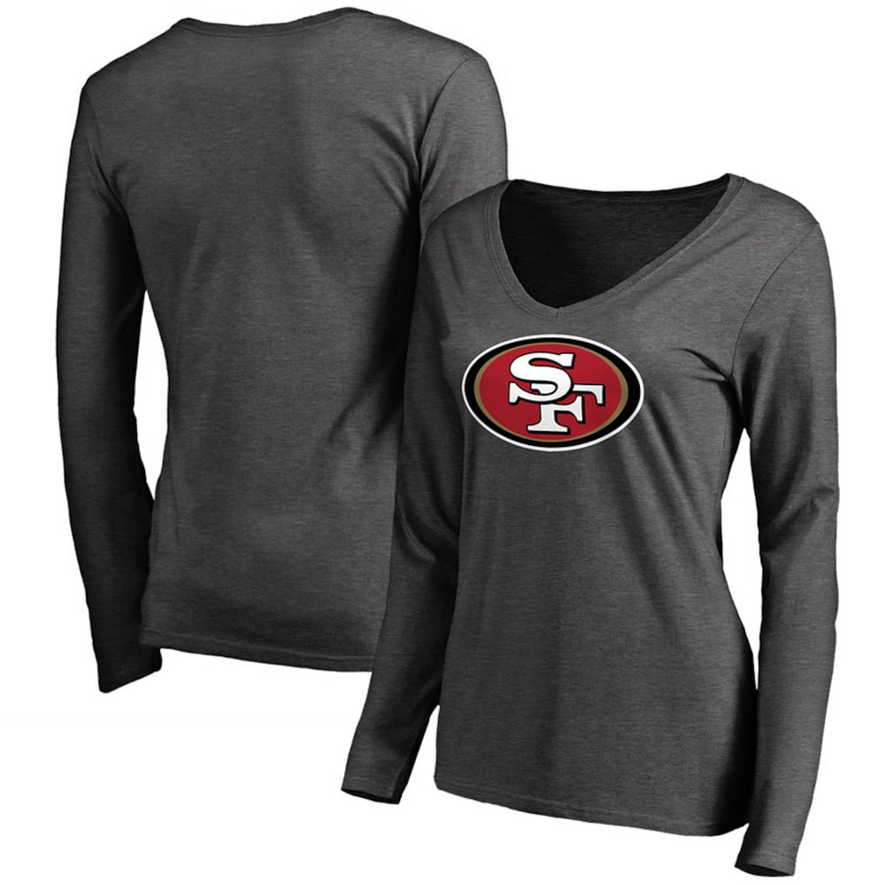 San Francisco 49ers Women's Team Logo Long Sleeve T-Shirt