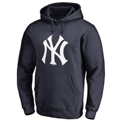 New York Yankees Team Color Primary Logo 2 Pullover Hoodie | MLB Near me