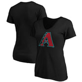 Arizona Diamondbacks Women's Secondary Color Primary Logo T-Shirt | MLB Shop