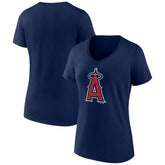 Los Angeles Angels Women's Secondary Color Primary Logo T-Shirt | MLB US