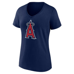 Los Angeles Angels Women's Secondary Color Primary Logo T-Shirt | MLB US