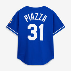 Mike Piazza Los Angeles Dodgers Mitchell & Ness Cooperstown Collection Mesh Batting Practice Button-Up Jersey | MLB Shop