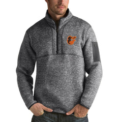 Baltimore Orioles Antigua Fortune Half-Zip Sweater | MLB Online