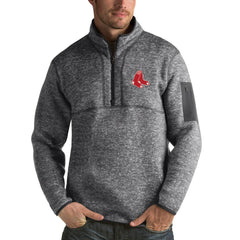 Boston Red Sox Antigua Fortune Half-Zip Sweater | MLB Near me