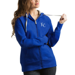 Kansas City Royals Antigua Women's Victory Full-Zip Hoodie | MLB New