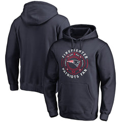 New England Patriots Firefighter Pullover Hoodie