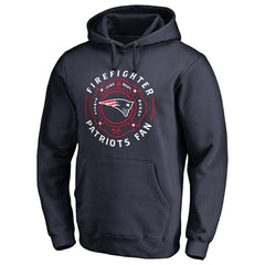 New England Patriots Firefighter Pullover Hoodie