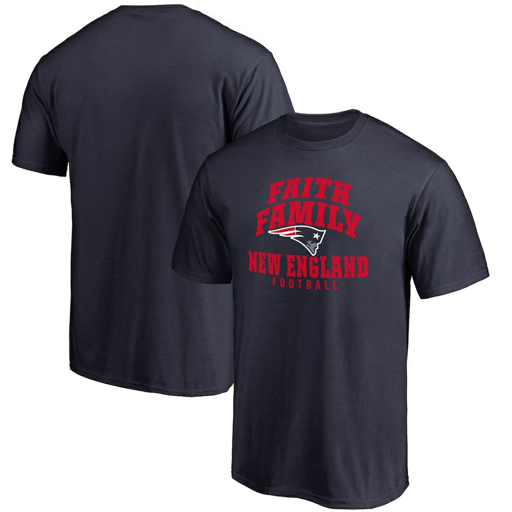 New England Patriots Faith Family T-Shirt