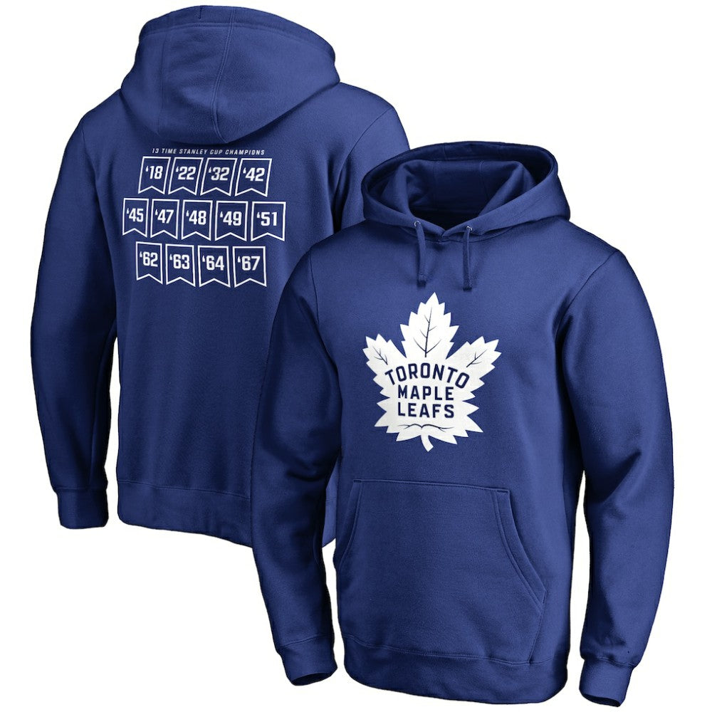 Toronto Maple Leafs Raise the Banner Pullover Hoodie On Sale