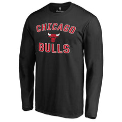 Chicago Bulls Victory Arch Long Sleeve T-Shirt sale On Sale