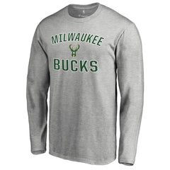 Milwaukee Bucks Victory Arch Long Sleeve T-Shirt New