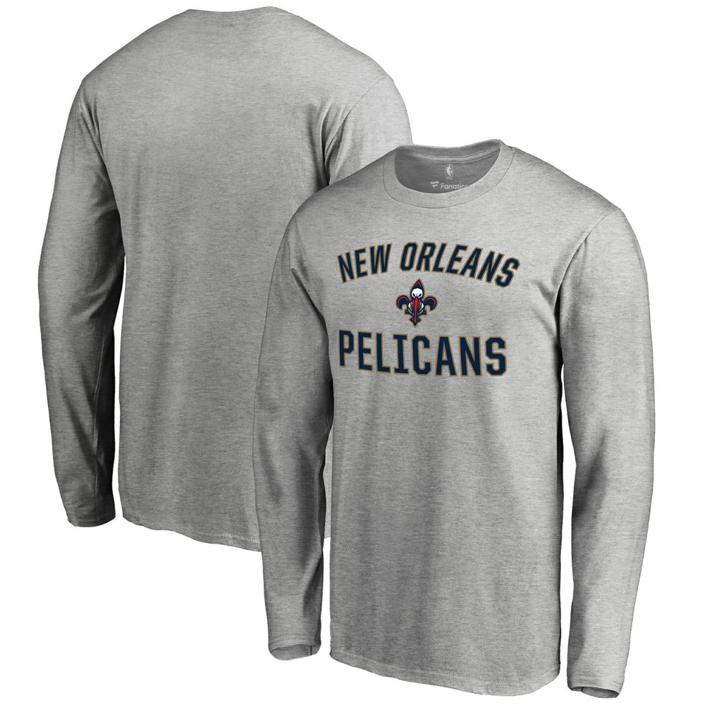 New Orleans Pelicans Victory Arch Long Sleeve T-Shirt For Sale