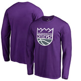 Sacramento Kings Primary Logo 2 Long Sleeve T-Shirt On Sale