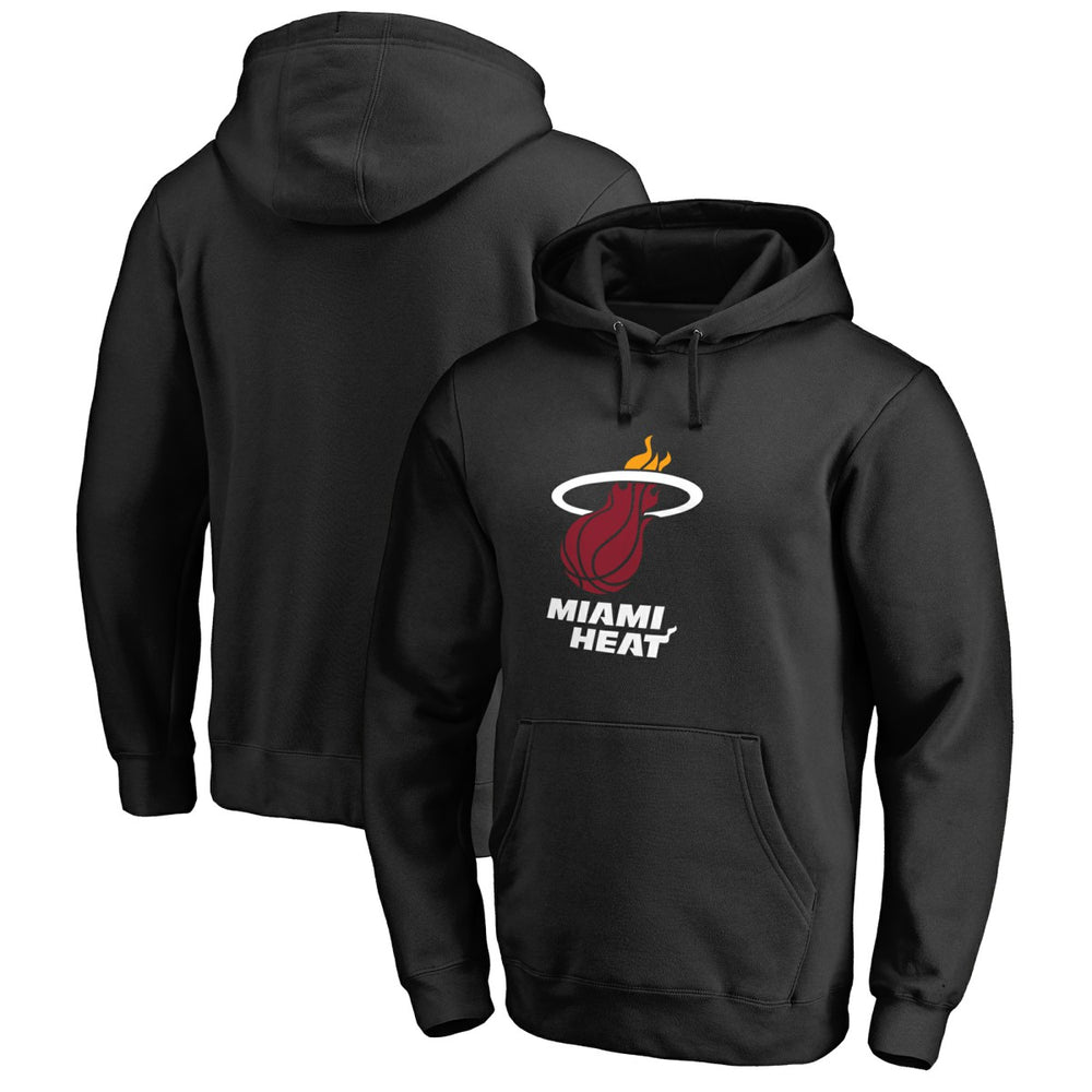 Miami Heat Primary Logo Pullover Hoodie New