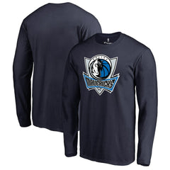 Dallas Mavericks Primary Logo Long Sleeve T-Shirt sale Discount
