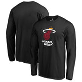 Miami Heat Primary Logo Long Sleeve T-Shirt On Sale