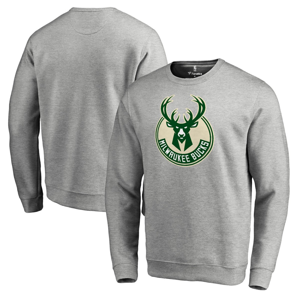 Milwaukee Bucks Primary Logo Sweatshirt New
