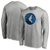 Minnesota Timberwolves Primary Logo Long Sleeve T-Shirt Discount