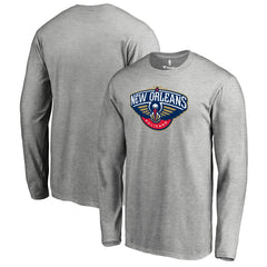New Orleans Pelicans Primary Logo Long Sleeve T-Shirt Outlet