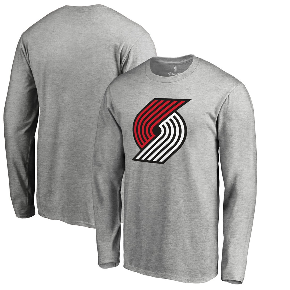 Portland Trail Blazers Primary Logo Long Sleeve T-Shirt Online