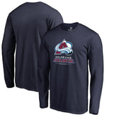Colorado Avalanche Team Lockup Long Sleeve T-Shirt Online