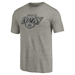 Los Angeles Kings Throwback Logo 1988-1989 Tri-Blend T-Shirt On Sale