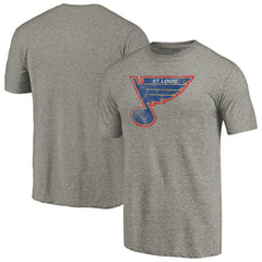 St. Louis Blues Throwback Logo 1987-1989 Tri-Blend T-Shirt Online
