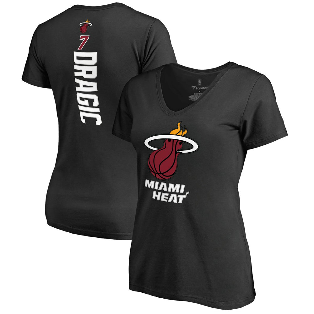 Goran Dragic Miami Heat Women's Backer V-Neck T-Shirt Online