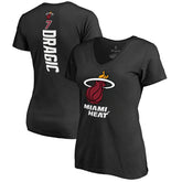 Goran Dragic Miami Heat Women's Backer V-Neck T-Shirt Online