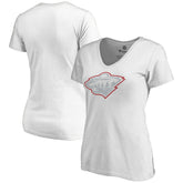 Minnesota Wild Women's Whiteout V-Neck T-Shirt Outlet