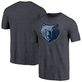 Memphis Grizzlies Distressed Team Logo Tri-Blend T-Shirt Discount