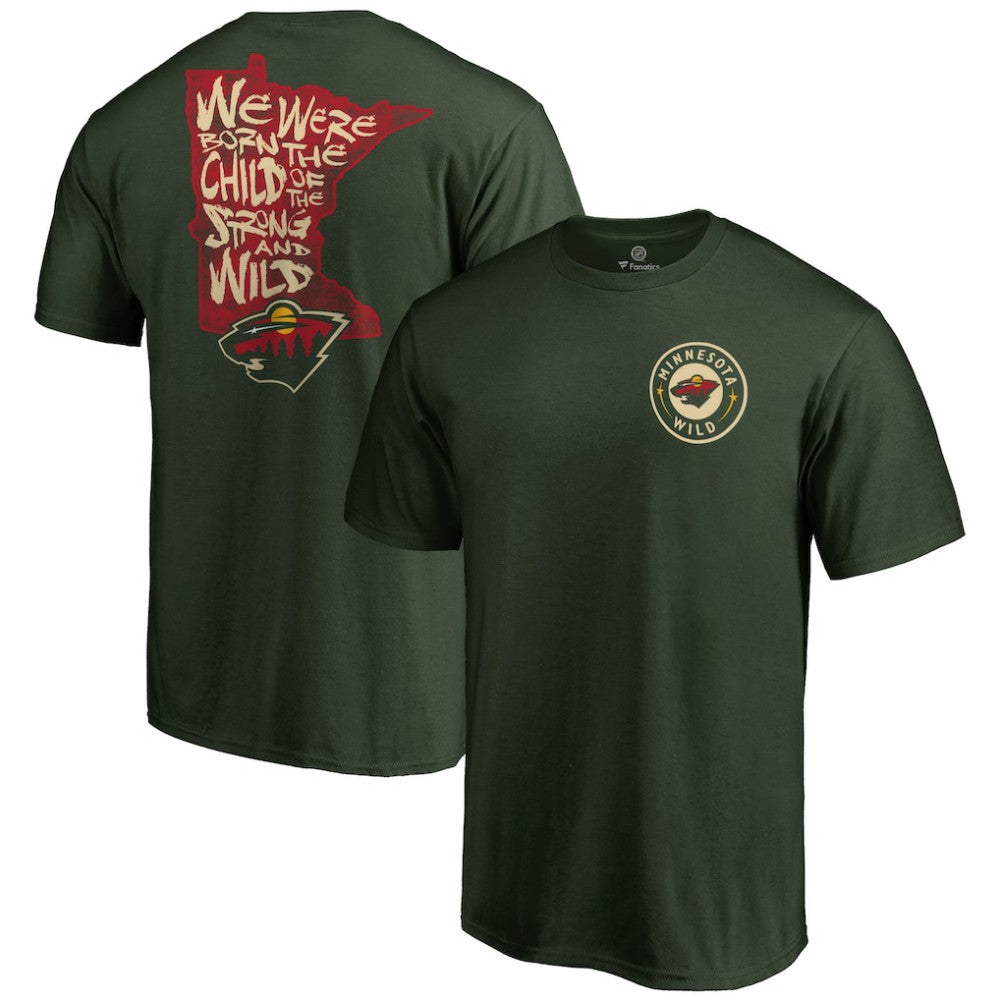 Minnesota Wild Hometown Collection State Chant T-Shirt Discount