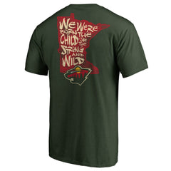 Minnesota Wild Hometown Collection State Chant T-Shirt Discount