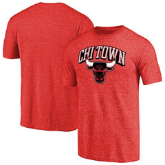 Chicago Bulls Hometown Collection Chi Town Tri-Blend T-Shirt sale For Sale