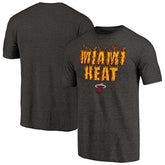Miami Heat Hometown Collection En Fuego Tri-Blend T-Shirt New