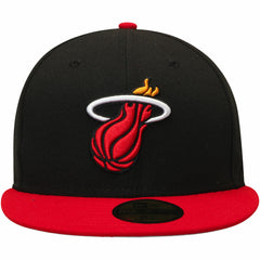 Miami Heat Team Color 2Tone 59FIFTY Fitted Hat Discount