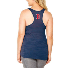 Boston Red Sox Soft as a Grape Women's Plus Size Swing for the Fences Racerback Tank Top | MLB Outlet