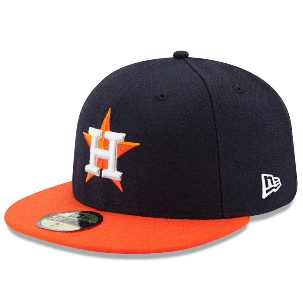 Houston Astros New Era Road Authentic Collection On Field 59FIFTY Performance Fitted Hat | MLB New