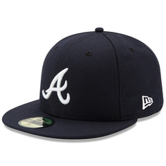 Atlanta Braves New Era Road Authentic Collection On-Field 59FIFTY Fitted Hat | MLB Sale