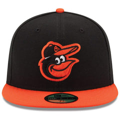 Baltimore Orioles New Era Road Authentic Collection On-Field 59FIFTY Fitted Hat | MLB For sale