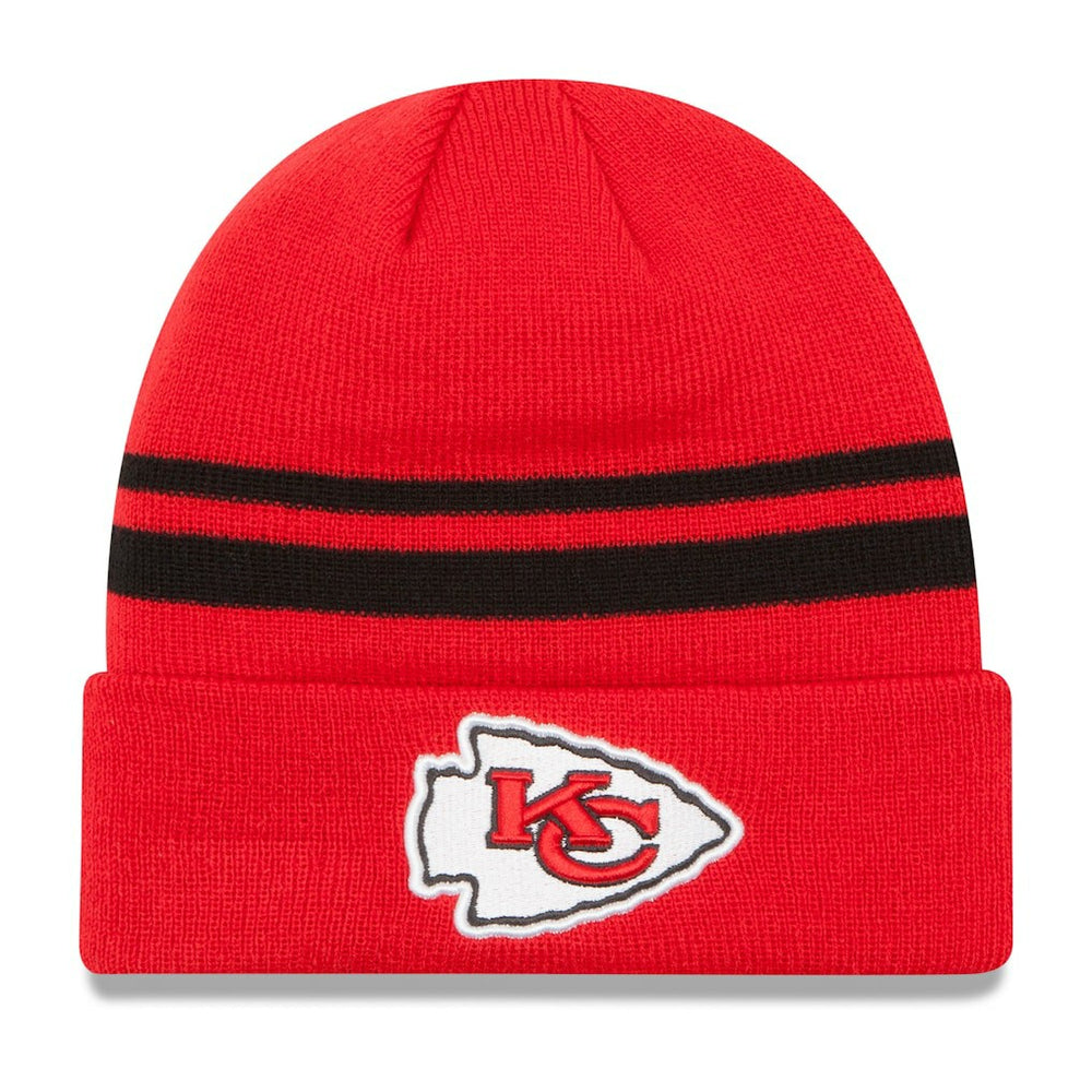 Kansas City Chiefs New Era Team Logo Cuffed Knit Hat