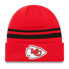 Kansas City Chiefs New Era Team Logo Cuffed Knit Hat